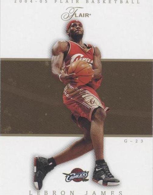 LeBron James Basketball 2004-05 Season Sports Trading Cards LeBron James Basketball 2004-05 Season Sports Trading Cards