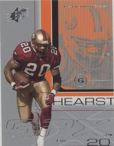 2001 SPx Garrison Hearst #78
