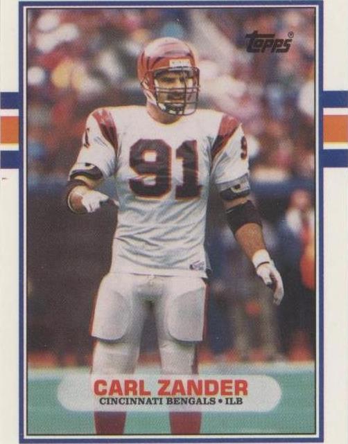 1989 Topps Traded Carl Zander #117T