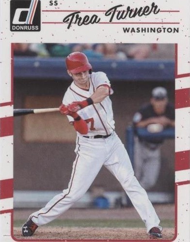 2017 Panini Donruss - Trea Turner #175