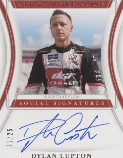 2020 Panini National Treasures - Dylan Lupton #SS-DL
