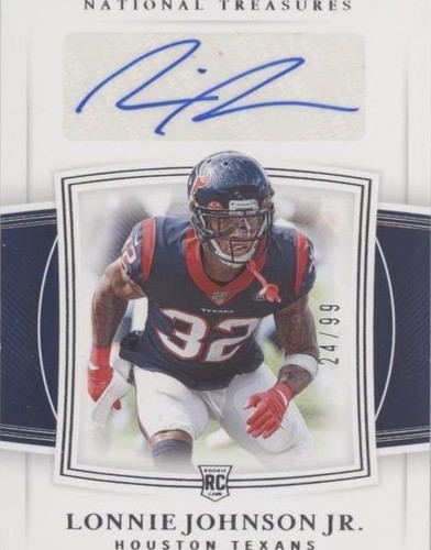 2019 Panini National Treasures Lonnie Johnson Jr. #151
