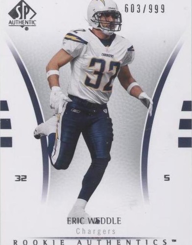 2007 SP Authentic Eric Weddle #170