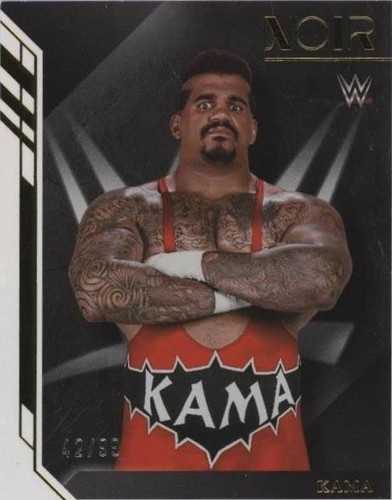 2023 Panini Chronicles WWE - Kama Mustafa #NR-24