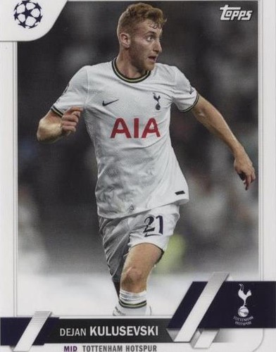 2022-23 Topps UEFA Club Competitions Dejan Kulusevski #191