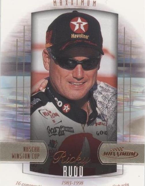 2000 Upper Deck Maxximum - Ricky Rudd #28
