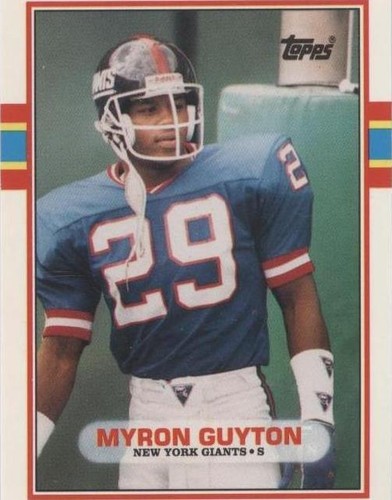 1989 Topps Traded Myron Guyton #51T