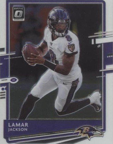 2020 Panini Donruss Optic Lamar Jackson #11