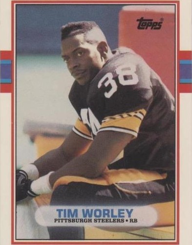 1989 Topps Traded Tim Worley #44T