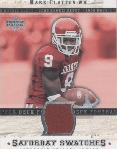 2005 Upper Deck Rookie Debut Mark Clayton #SA-MC