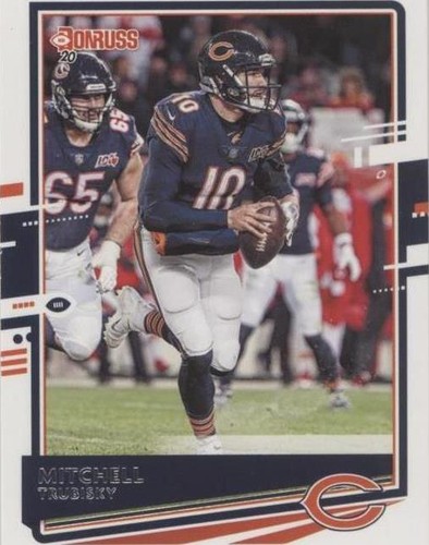 2020 Panini Donruss Mitchell Trubisky #56