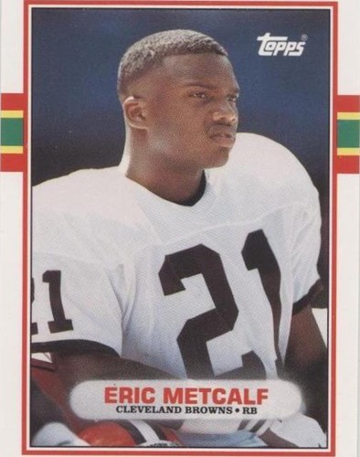 1989 Topps Traded Eric Metcalf #50T
