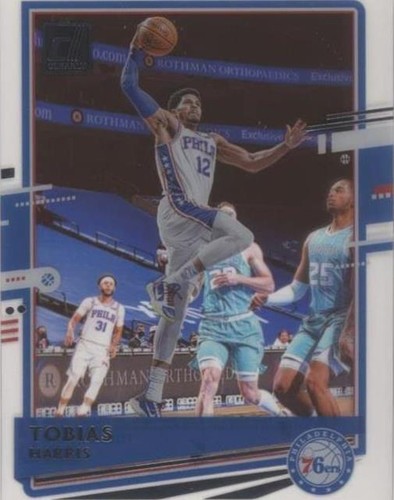 2020-21 Panini Clearly Donruss - Tobias Harris #1