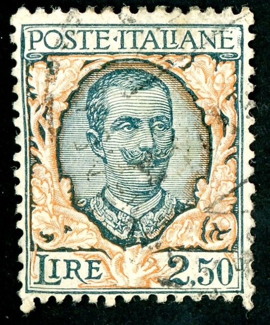 ITALY 1901-1926 SCOTT # 76-79, 85, 87-88, 90-91 VICTOR EMMANUEL III STAMPS