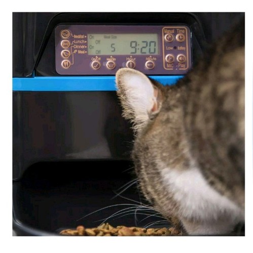 Automatic Pet Feeder for Pets Timed, Programmable, Battery  1.58 Gallon (S1B)
