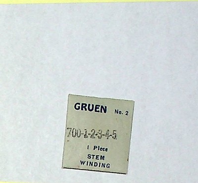 Gruen Genuine Replacement Parts Choose From List