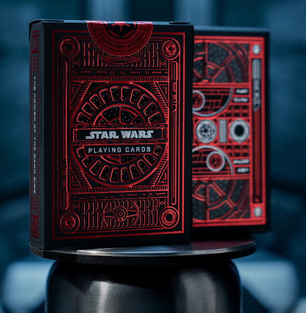 Star Wars Playing Cards Red Poker Spielkarten Cardistry