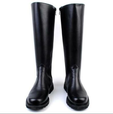 Zip Motorcycle Military Casual Shoes