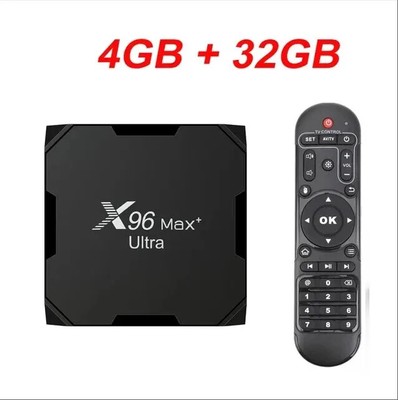 X96 Max+ Ultra TV Box Android 11 Amlogic 4GB 32GB AV1 8K Wifi BT 5G Media Player