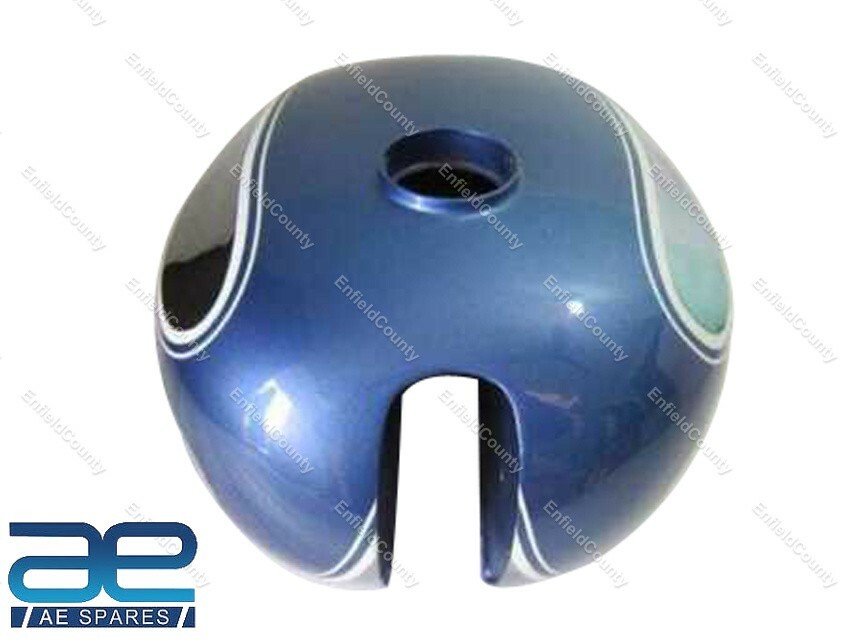 For Ariel Square Four 1000cc Chrome and Blue Painted Fuel Petrol Gas Tank 