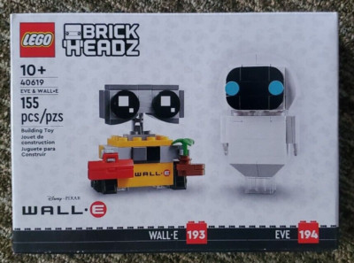 LEGO 40619 | Brickheadz | EVE & WALL-E | New In Sealed Box