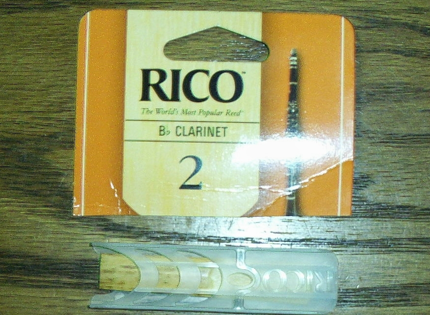 RICO BRAND CLARINET REED #2 NEW OUT OF ORIGINAL PKG