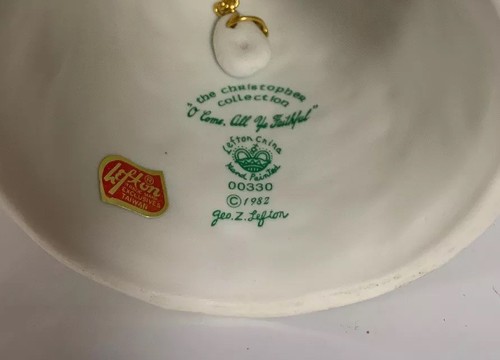 GEO Z. LEFTON - Christopher Collection - Bisque Bell 00330 - 1982