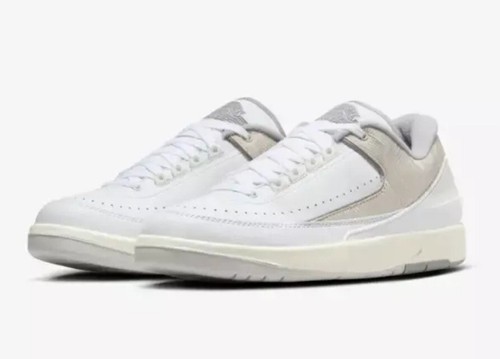 Air Jordan 2 Retro Low Python White Cement Gray Sand Drift DV9956