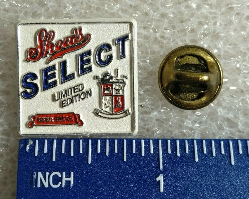 Shea's Select Limited Edition Beer Biere Lapel Pin - Plastic - Approx. 0.75