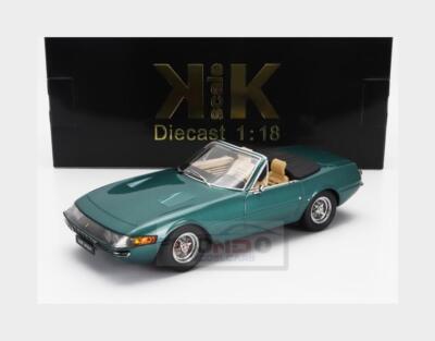 KK scale 1/18 フェラーリ 365 GTS Daytona 1:18 KK SCALE Ferrari 365 Gts Daytona Spider Open 1969 Green