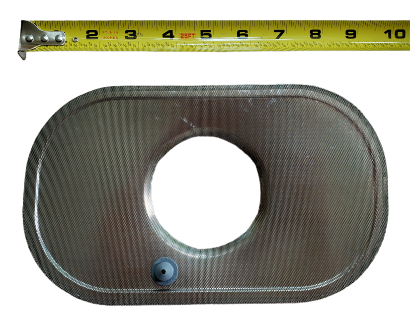ASKO OEM Used Dishwasher Part- Strainer DW20 (8074364) w/Ventilator (8074760-77)