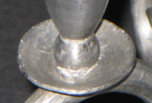 VINTAGE RARE PALMER SMITH ALUMINUM CANDELABRAS #110