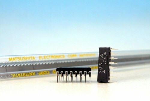 10 x 74LS153 Matsushita Japan Dual 4-Input Multiplexers 74LS153 IC