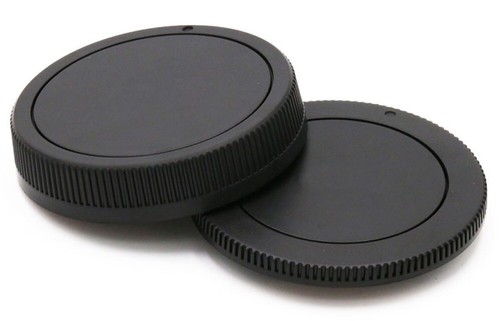 JJC Confezione Da 2 Tappi Corpo E Tappo Obiettivo Posteriore Per Canon EOS M100, M50, M10, M6, M5, M3