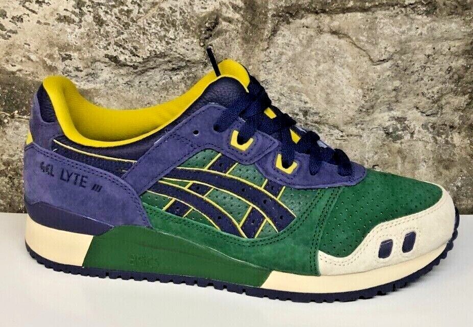 期間限定価格商品 III Gel-Lyte Asics OG Scholar Academic Purple Green Hunter 語学・辞書・学習参考書