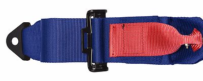STV Motorsports Blue Seat Belt Harness 4-Point 3-Inch Universal Off-Road Racing