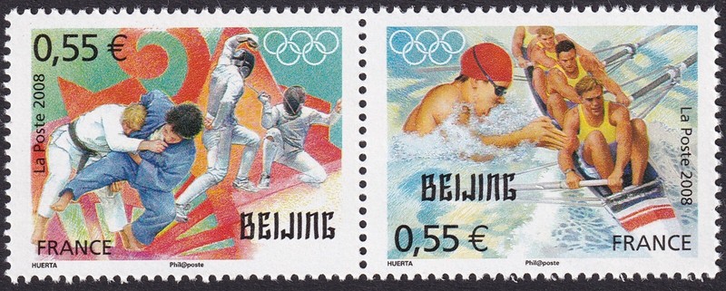 France Timbre Neuf**  NÂ° 4224-4225 / 2008