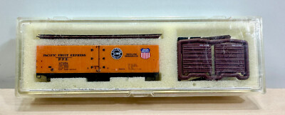 N Scale Intermountain Steel Sided Ice Bunker Car - Pacific Fruit Express