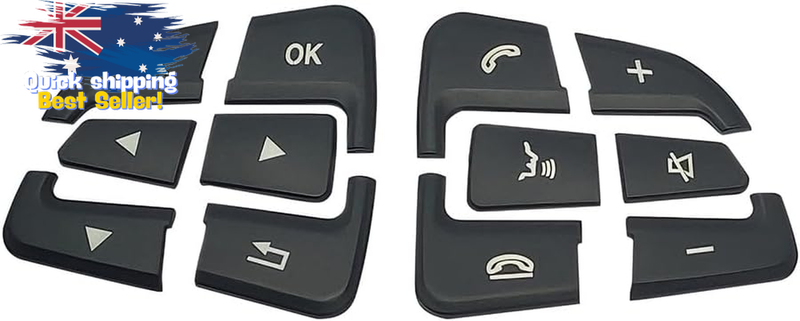 Steering Wheel Button Cover Trim for Mercedes A B GLA CLA GLS GLE CLS SL