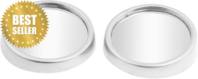 2 Pcs Silver Tone Car 1.5
