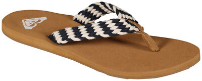 Сандалии Roxy Porto — темно-синий/белый — новинка