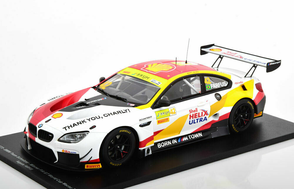 Spark 2018 BMW M6 GT3 TEAM SCHNITZER WINNER FIA GT WORLD CUP