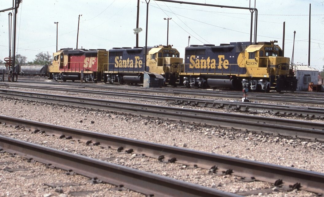 THE ALFEE FILE ARENA37℃ ATSF SANTA FE Railroad Train Locomotive 2938 WINSLOW AZ