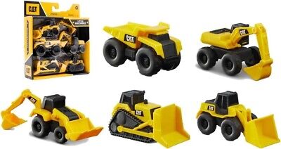 - CAT Little Machines 5pcs Construction Toy Vehicles Playset for Kids Ages 3