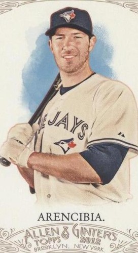 2012 Topps Allen & Ginter's - J.P. Arencibia #108