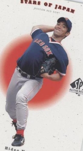 2001 SP Authentic - Hideki Irabu Hideo Nomo #RS12