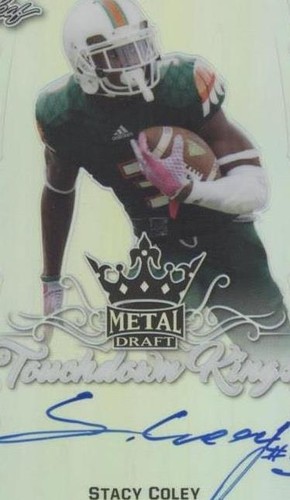 2017 Leaf Metal Draft Stacy Coley #TK-SC1