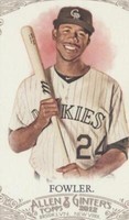 2012 Topps Allen & Ginter's - Dexter Fowler #228