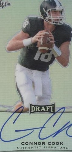 2016 Leaf Metal Draft Connor Cook #BA-CC1
