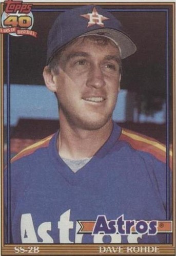 1991 Topps - Dave Rohde #531